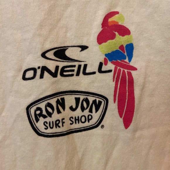 O’neill x Ron Jon Surf Shop Tropical standard fit t-shirt small - Picture 4 of 4